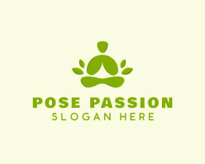 Yoga Healing Meditation logo design