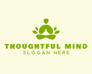 Yoga Healing Meditation logo design