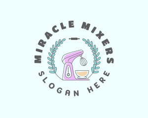 Kitchen Mixer Baking logo