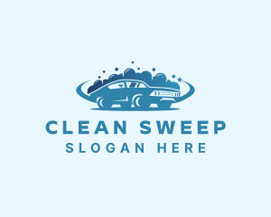 Car Wash Cleaning logo design