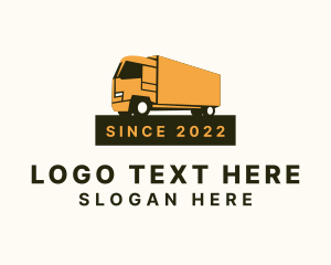 Shipping Box Truck logo