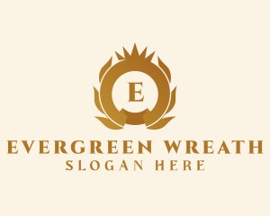 Royal Golden Wreath logo design