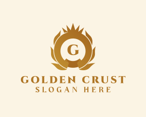 Royal Golden Wreath logo design