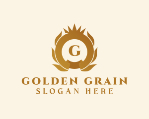 Royal Golden Wreath logo design