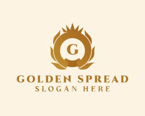 Royal Golden Wreath logo design