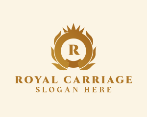 Royal Golden Wreath logo design