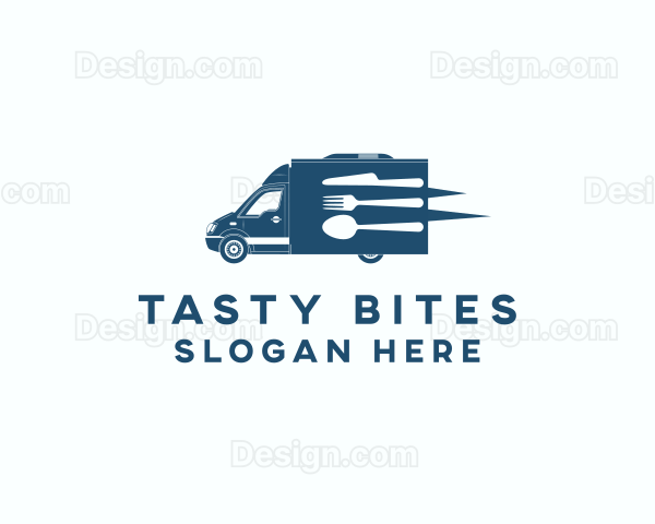 Diner Food Truck Logo