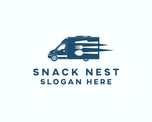 Diner Food Truck logo design