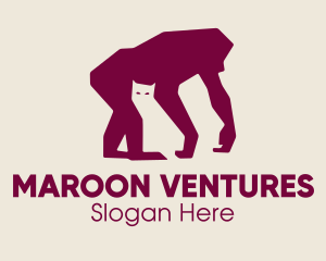 Maroon Gorilla & Cat logo