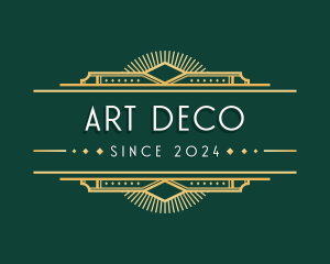 Luxury Art Deco Ornament logo design