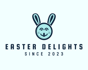 Easter Bunny Face logo