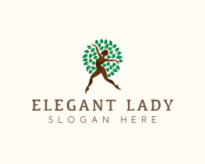 Nature Woman Tree logo design