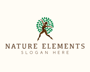 Nature Woman Tree logo design