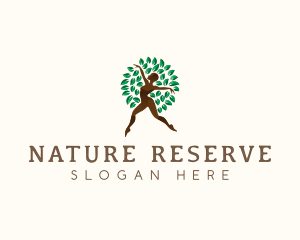 Nature Woman Tree logo design