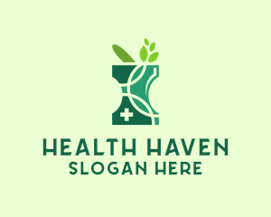 Natural Pharmacy Medicine logo design