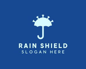 Virus Umbrella Protection logo design