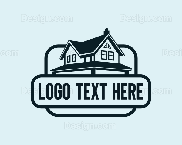 Residential House Roof Logo