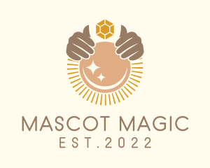 Magical Crystal Ball  logo design