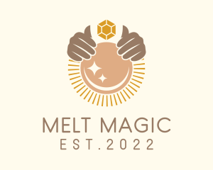 Magical Crystal Ball  logo design