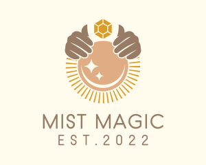 Magical Crystal Ball  logo design