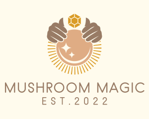 Magical Crystal Ball  logo design