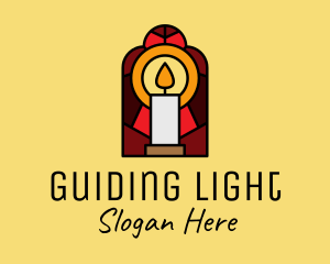 Church Candle Vigil Mosaic  logo