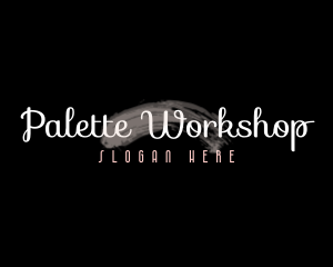 Beauty Palette Makeup Wordmark logo