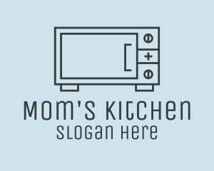 Kitchen Microwave Oven  logo design