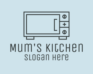 Kitchen Microwave Oven  logo design