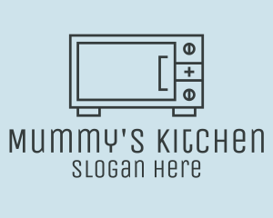 Kitchen Microwave Oven  logo design