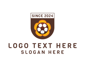 Soccer Football Crest logo