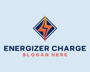 Electric Lightning Bolt logo design