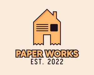 Paper House Documents logo design