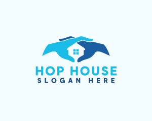 House Charity Shelter logo design