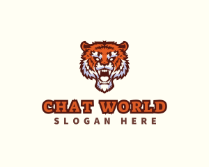 Wild Tiger Animal logo design