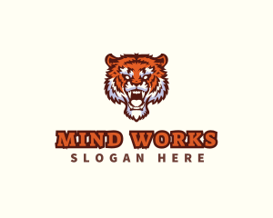 Wild Tiger Animal logo design