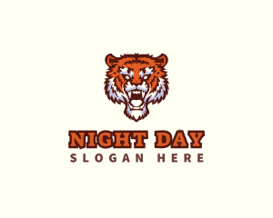 Wild Tiger Animal logo design