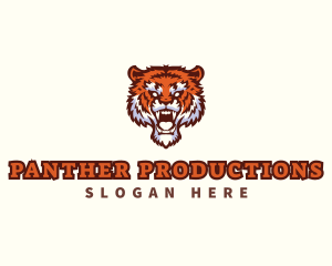 Wild Tiger Animal logo design