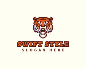 Wild Tiger Animal logo design