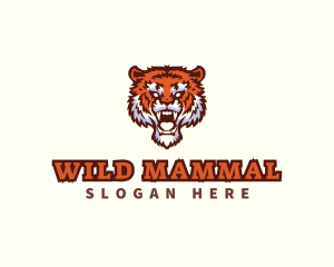 Wild Tiger Animal logo design