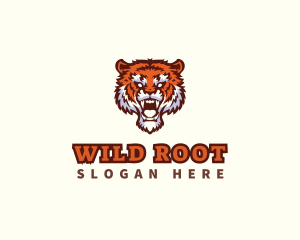 Wild Tiger Animal logo design