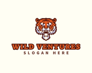 Wild Tiger Animal logo design