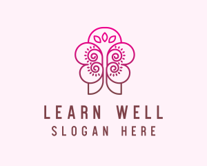 Butterfly Tree Wellness logo design