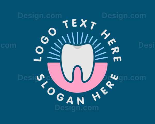Tooth Dentist Clinic Logo