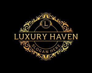 Luxury Elegant Deluxe logo design