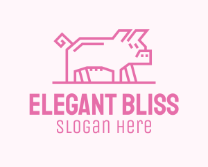 Pink Pig Farm Logo