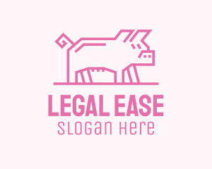 Pink Pig Farm Logo