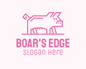 Pink Pig Farm logo