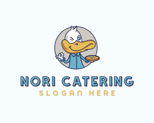 Duck Pizza Bistro logo design