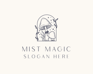 Wild Magic Mushroom logo design